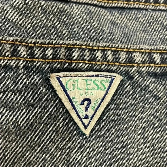 Vtg GUESS 90’s Denim  Jeans 33x34 - Picture 6 of 12